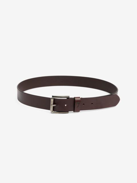 Classic Italian Leather Belt in Brown