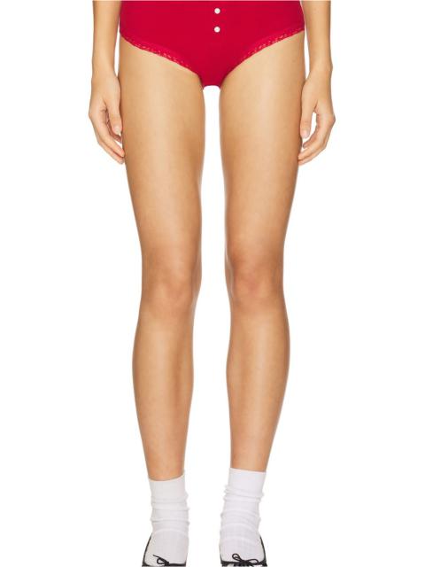 X Bella Hadid Bluebell Rib Short