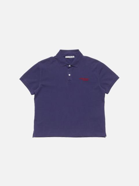 Logo polo t-shirt - Navy