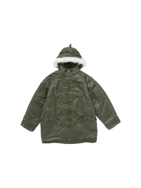 Supreme Washed Flight Satin N 3B Parka Olive