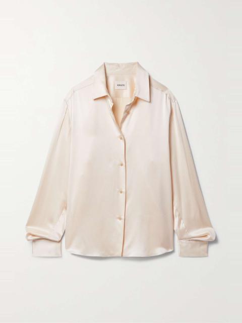 Argo silk-satin shirt