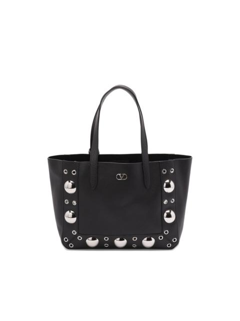 ball-stud rivet tote bag
