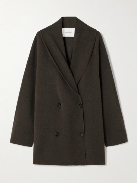 Linda Double-breasted Cashmere Cardigan