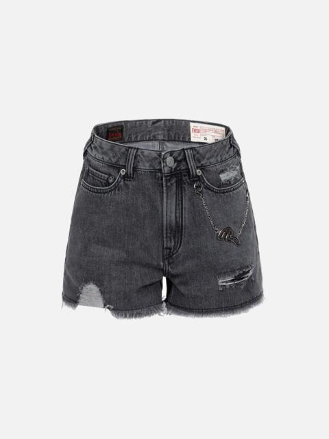 EVISU LOGO WITH KAMON ALLOVER PRINT DAICOCK REGULAR FIT