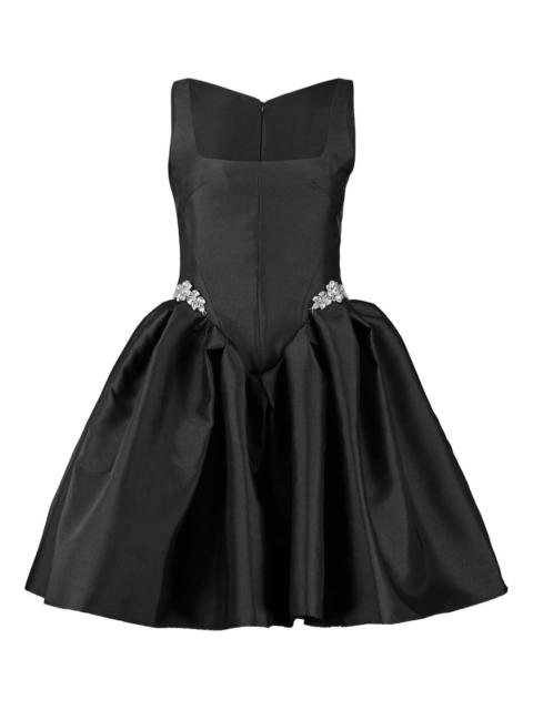 crystal-embellished mini dress