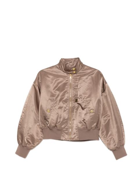 zip-up bomber jacket