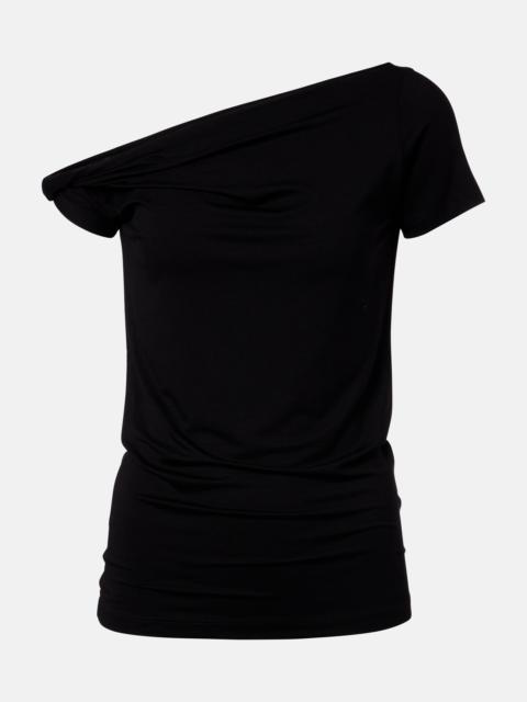 One-shoulder T-shirt