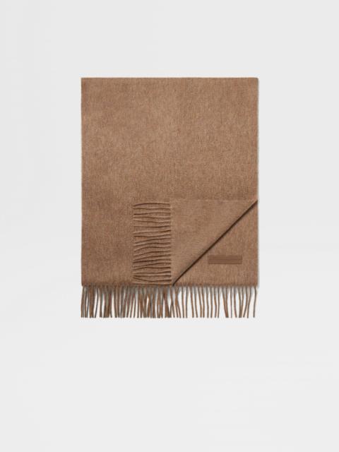 BROWN OASI CASHMERE SCARF