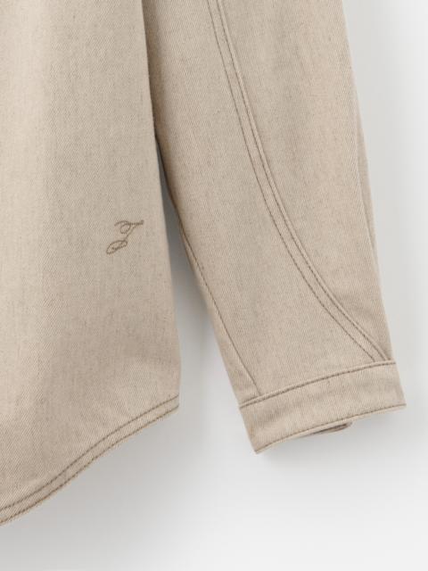 The Amelo de-Nîmes denim shirt