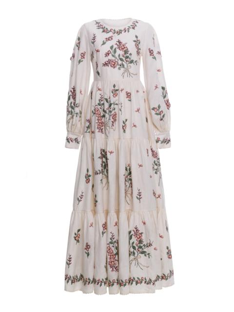 Nuez Wisteria Maxi Dress