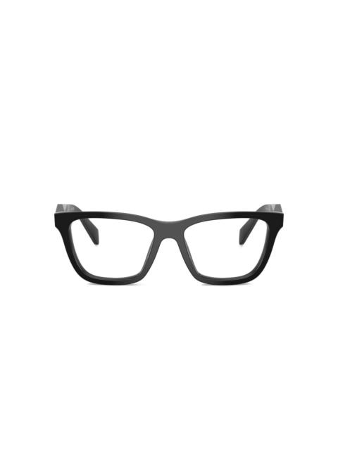 square-frame glasses