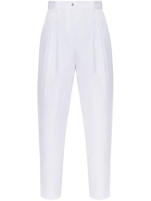 tailored tapered trousers