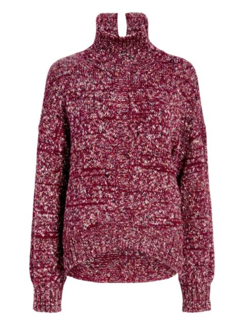 Sol melange alpaca sweater