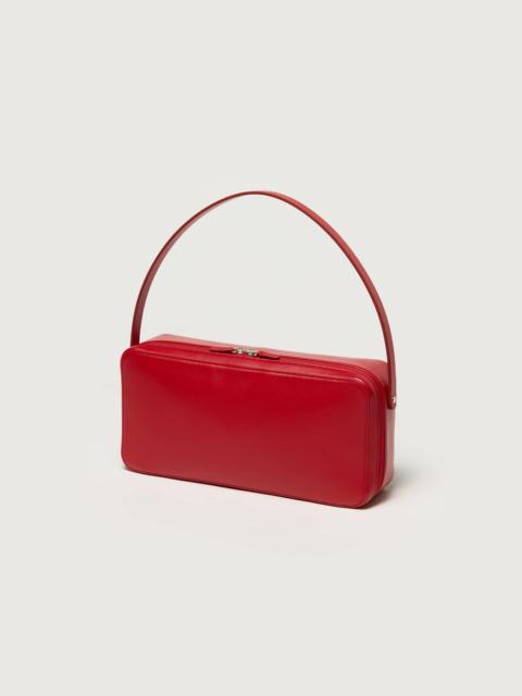 LEATHER SQUARE BAG MADE BY AETA