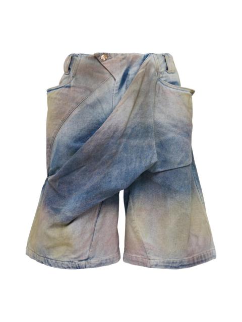 Natron Cross Jean Shorts