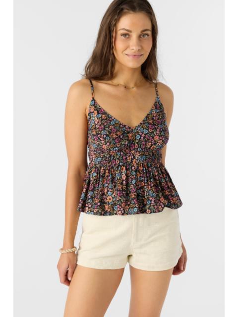 Shalah Ditsy Sleeveless Top