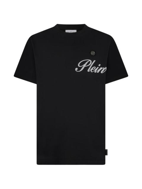 round-neck logo T-shirt