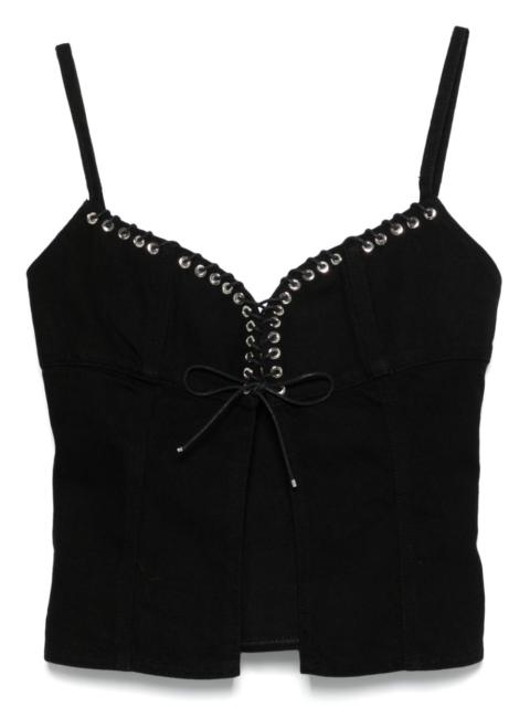 New Eyelet Cleavage top