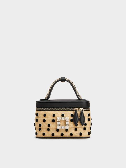 Polka Dot Vanity Très Vivier Micro Bag