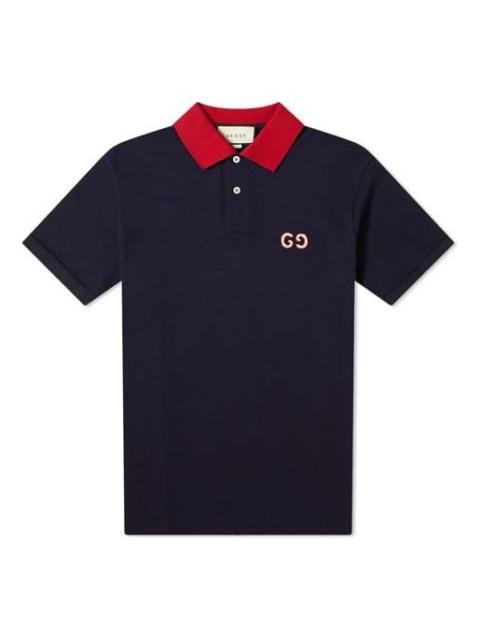 Polo with GG embroidery