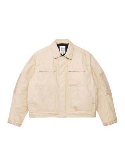 Stussy Utility Work Jacket Khaki
