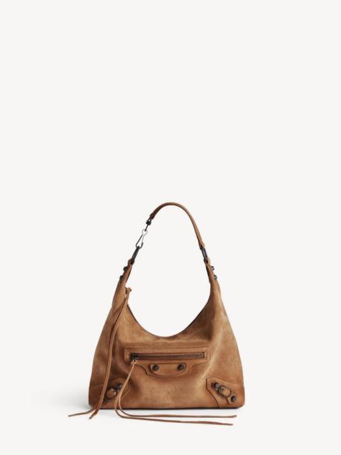 Women's Le City Hobo Bag Small in Camel