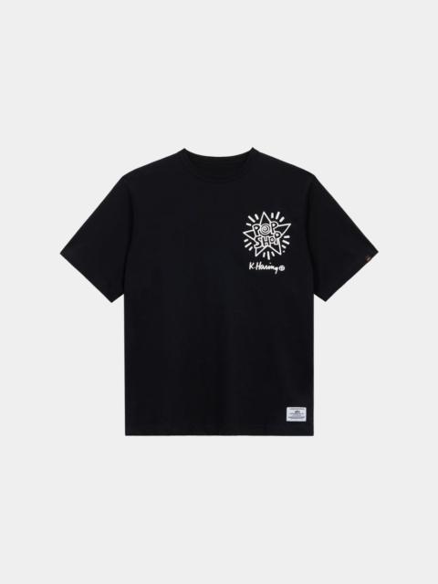 KEITH HARING X ALPHA GRAPHIC TEE POP SHOP