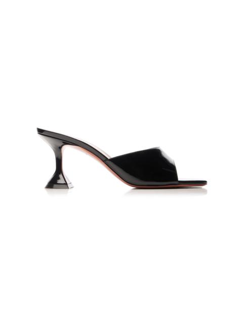 Lupita Patent Leather Sandals black