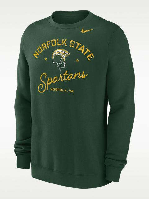 Nike Club Fleece College (Norfolk State University) Men’s Crew-Neck Sweatshirt