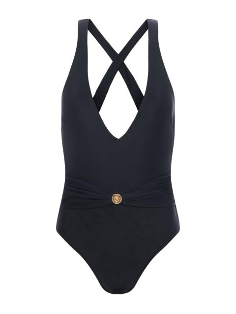 Lisa Plunge One-Piece Swimsuit
