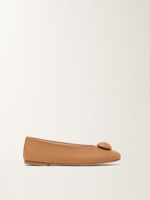 Nappa leather ballet flat