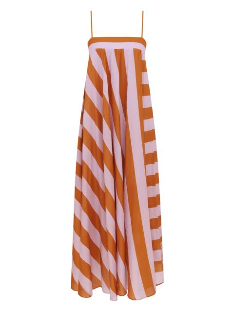 INDRA STRIPE MAXI DRESS