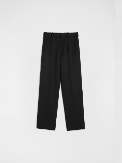 Wool Gabardine Trousers