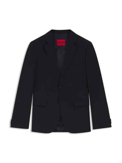 EXTRA-SLIM-FIT BLAZER IN VIRGIN WOOL