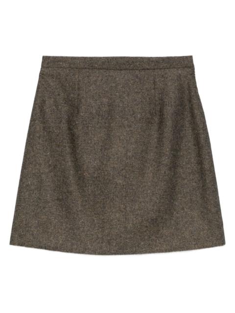 Adriana tweed mini skirt