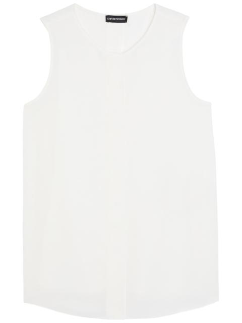 Emporio Armani Crepe top