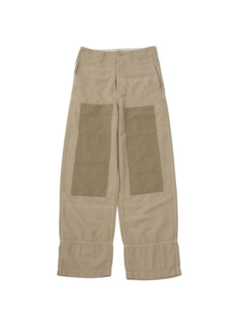 EX WIDE CHINO PANTS BEIGE