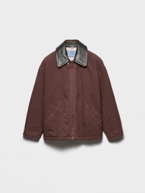 Old canvas caban jacket