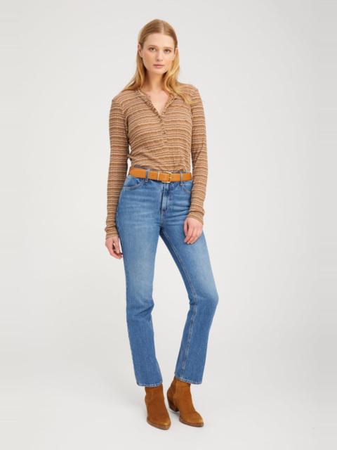 EDITH SLIM STRAIGHT DENIM