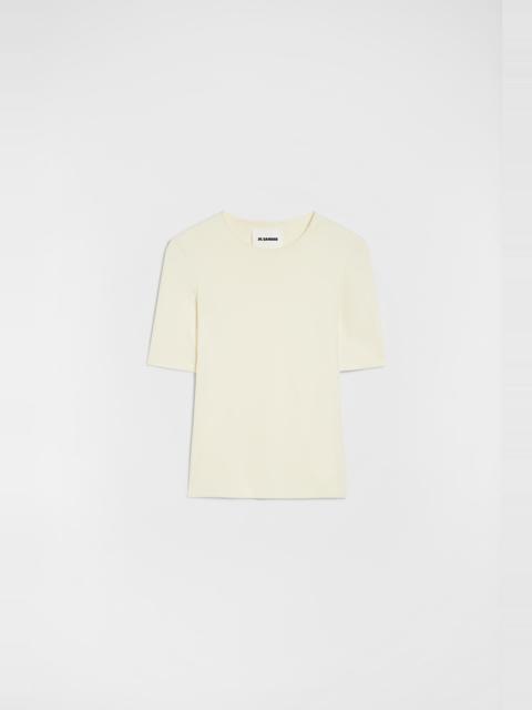 Fluid Viscose Crew-Neck T-Shirt