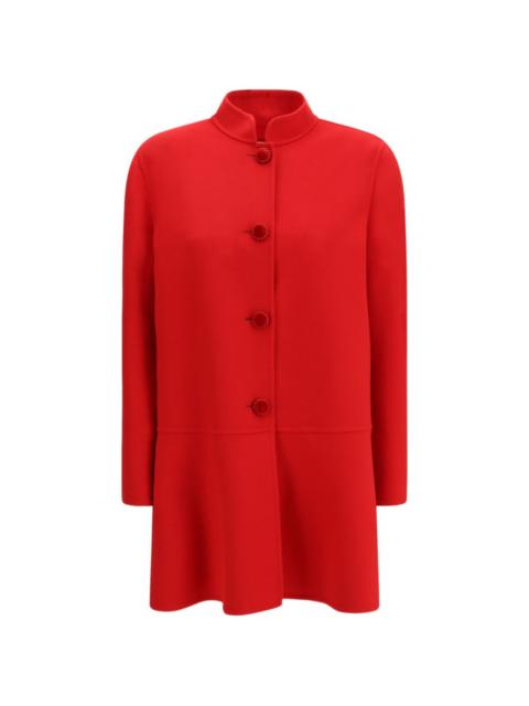 button solid coat