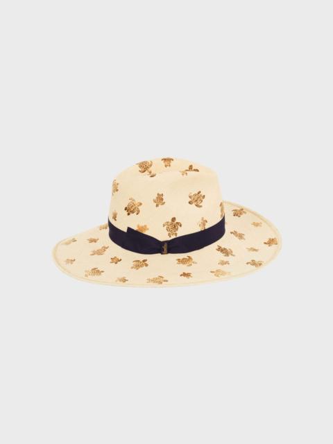 WOMEN STRAW HAT VILEBREQUIN X BORSALINO