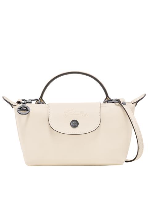 Le Pliage Xtra XS Pouch Ecru - Leather