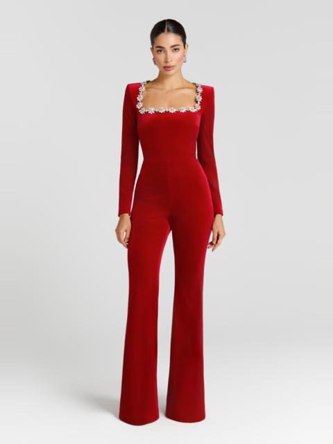Kimberly Red Jumpsuit