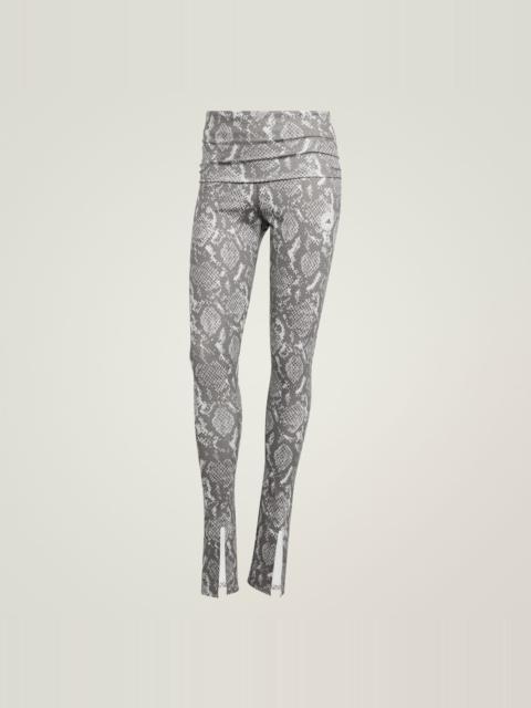 Adidas By Stella McCartney Training Rolltop Splitcuff Leggings Printed