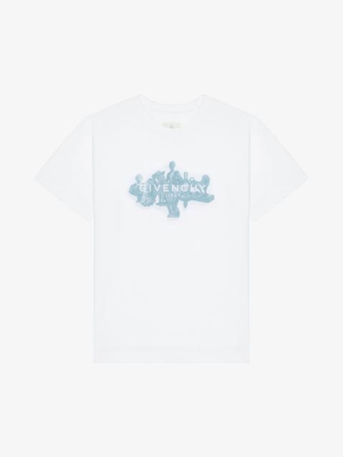 GIVENCHY REVERSE T-SHIRT IN COTTON WITH HUBERT OBJECTS