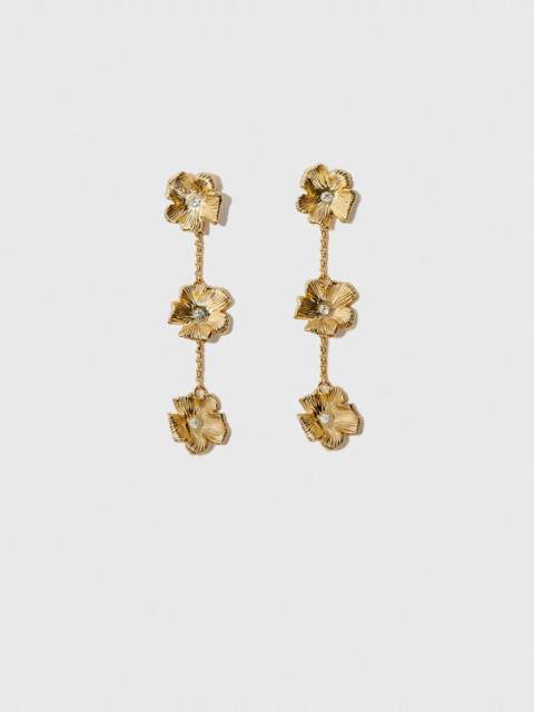 Flower earrings