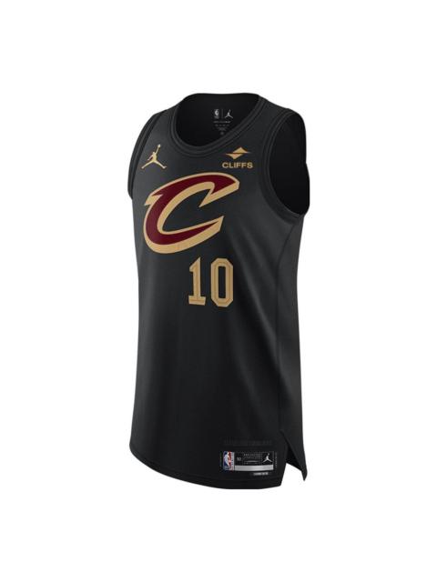 Air Jordan x NBA Cleveland Cavaliers Darius Garland Jerseys 'Black' DQ0143-010