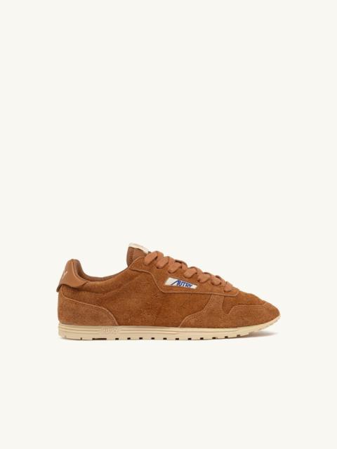 SNEAKERS WINDSPIN IN EARTH COLOR SUEDE