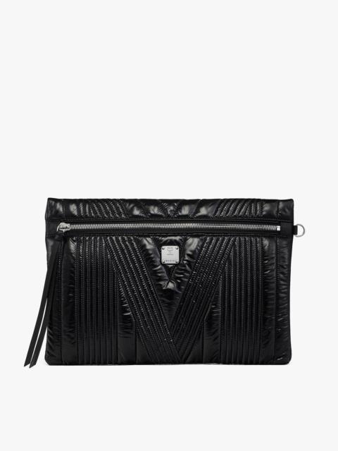 Kissen Zip Pouch in M Quilted Nylon